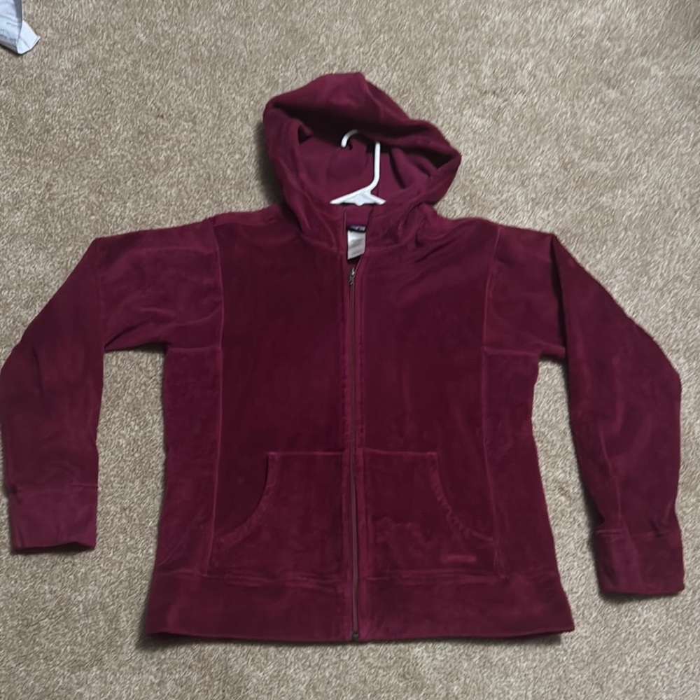 Patagonia Maroon Fleece Jacket